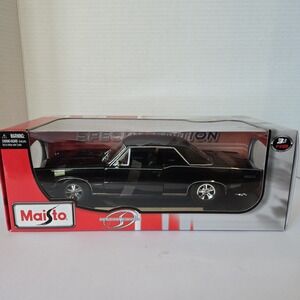 Maisto Black Rare 1/18‎ 1965 Pontiac GTO Diecast Model Car special edition 2012
